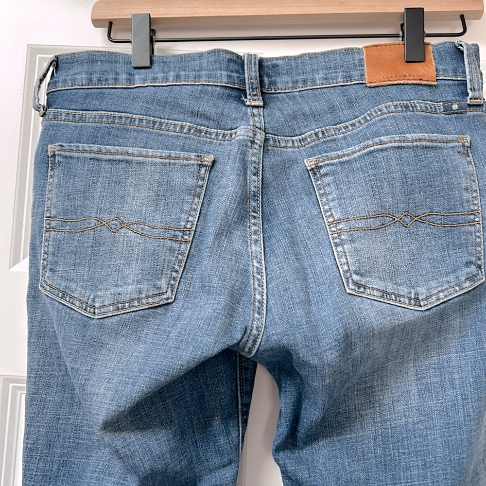 LUCKY BRAND Sweet Crop jeans size 4/27 - Picture 3 of 4